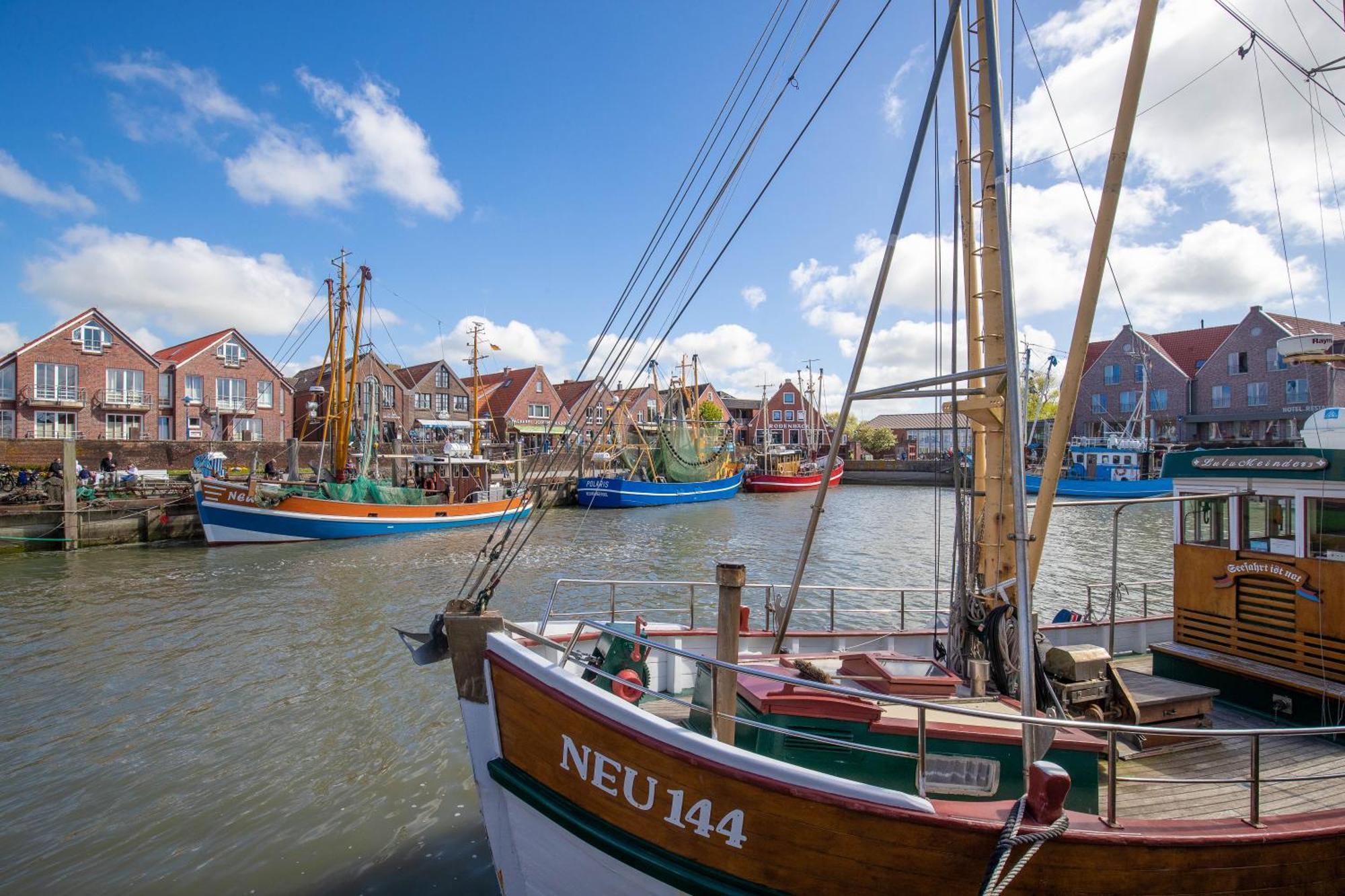 Fischerhaeuschen Am Kurpark Neuharlingersiel Buitenkant foto